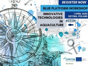 Akvakultūrai skirtas Blue Platform seminaras Gdynėje